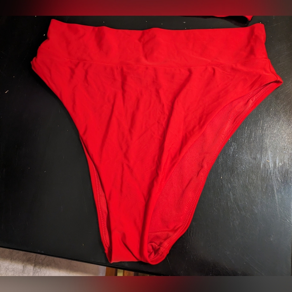 Aerie High Cut Cheeky Bikini Bottom XL